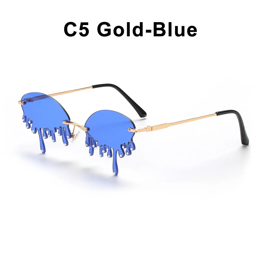 😎Gafas "Electric Cloudburst"🌩 29 variantes a elegir = ¡pura vibra rave!