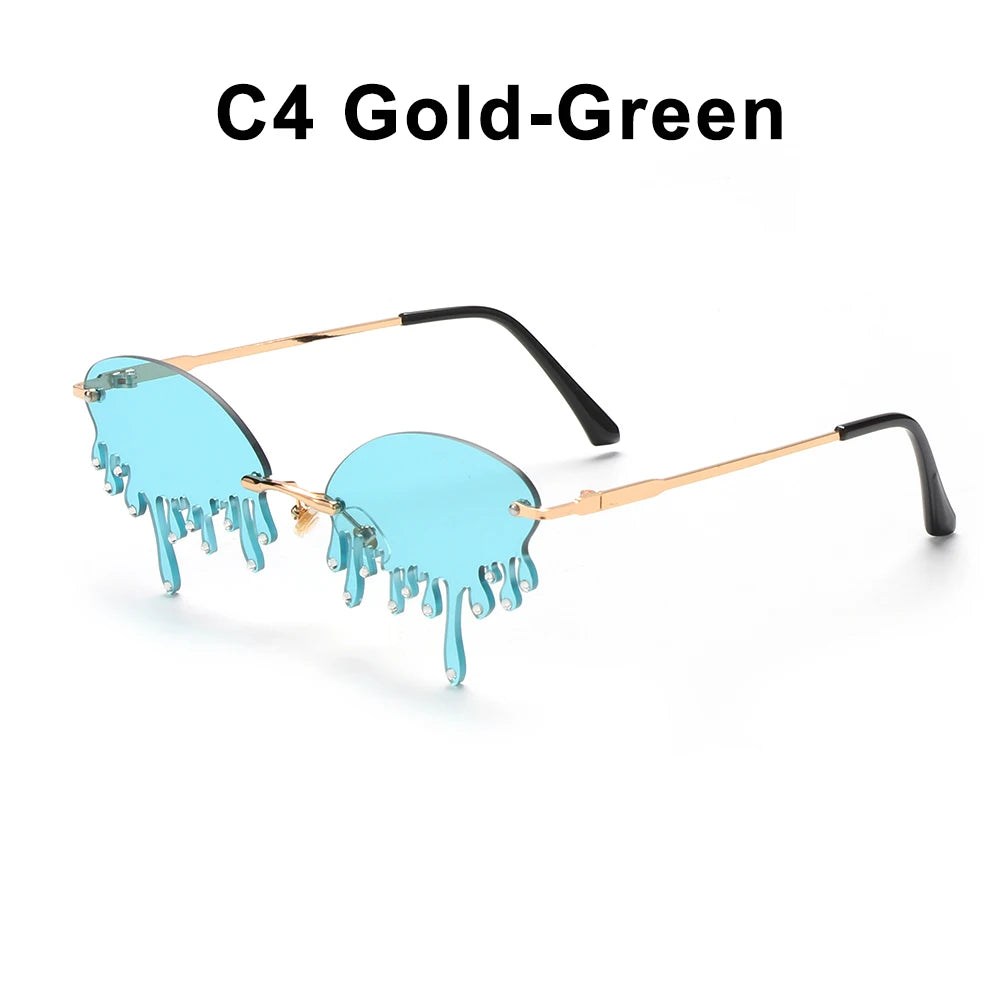 😎Gafas "Electric Cloudburst"🌩 29 variantes a elegir = ¡pura vibra rave!