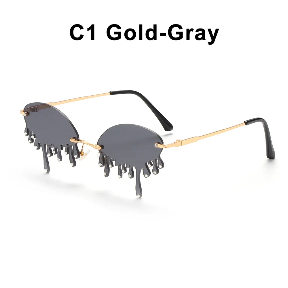 😎Gafas "Electric Cloudburst"🌩 29 variantes a elegir = ¡pura vibra rave!