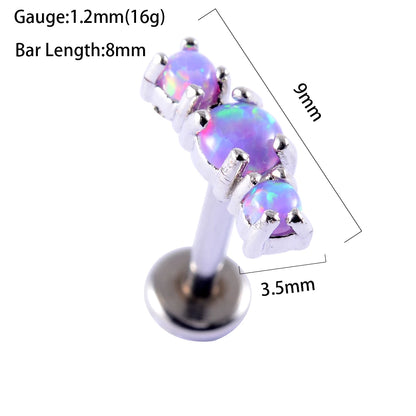 💎 Piercings Opal38 Multimístico 🔥30 variantes a elegir