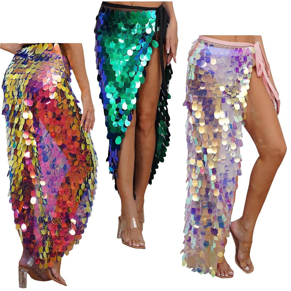 🧜‍♀️ Falda “Mystic Mermaid Infinity” ✨🌈 3 colores a elegir