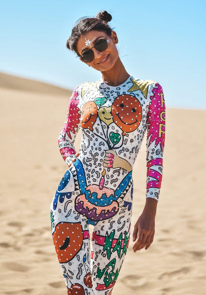 ✨Mono “Party Pop Queen” 🎉Brilla, Baila, Revienta el Show✨